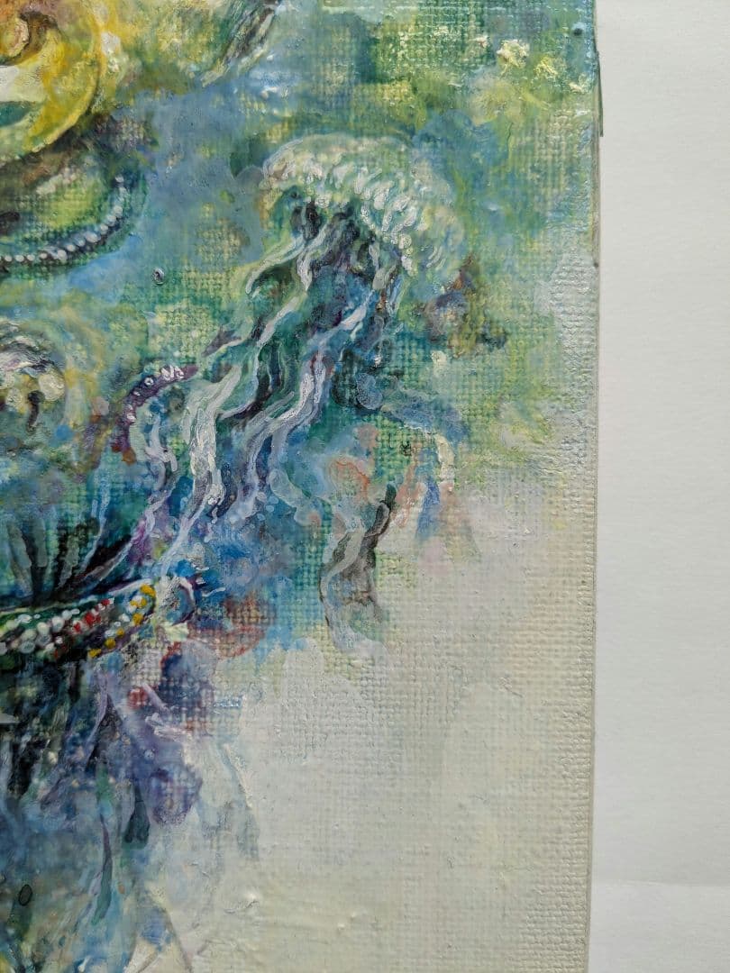 テニ　油彩画