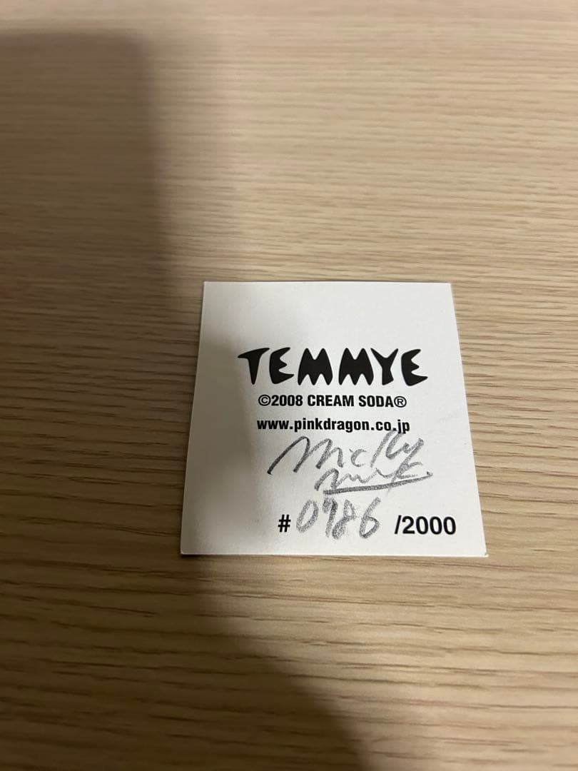CREAM SODA★TEMMYE★ボビングヘッドフィギュア★新品★4thピンク