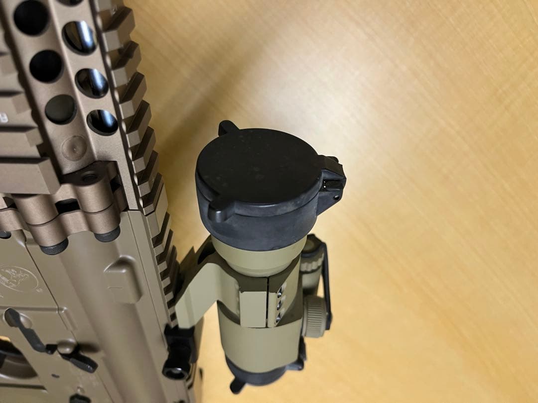 レシーライフル　希少タンカラー美品　トイガン　バッテリー有