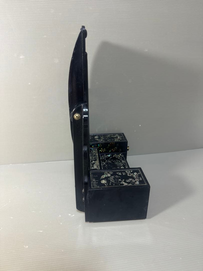 2608 螺鈿細工 鏡台 花鳥 ドレッサー