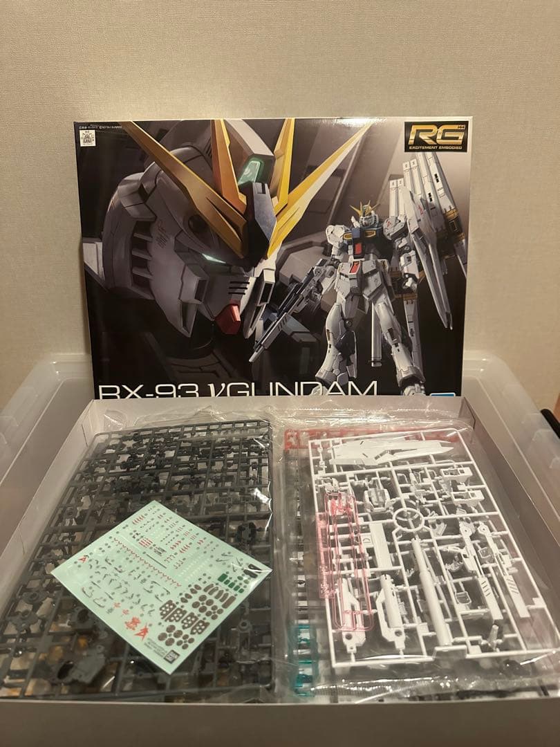 RG νガンダム Hi-νガンダム セット