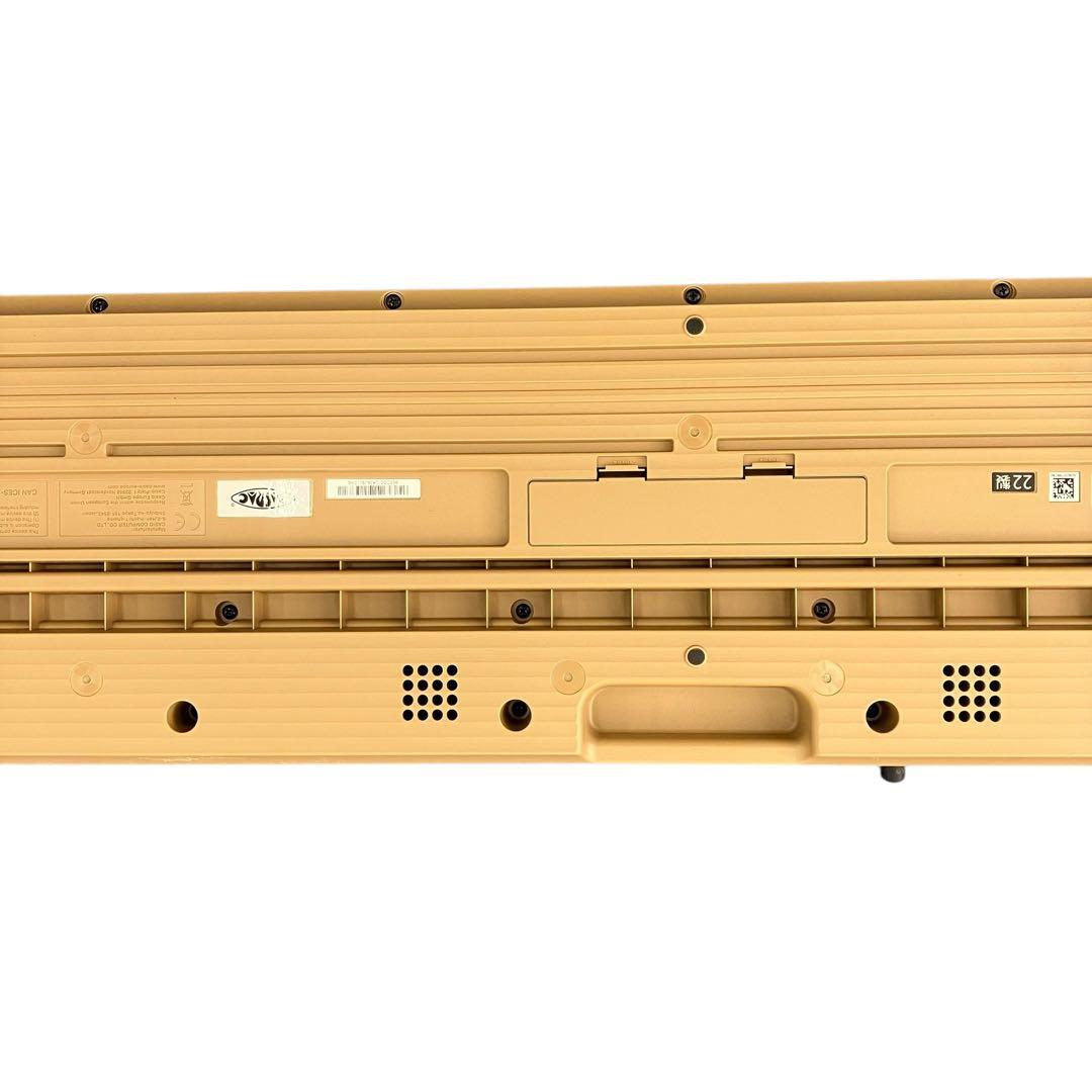 2022年製　CASIO 楽らくキーボード　光ナビゲーション　LK-526