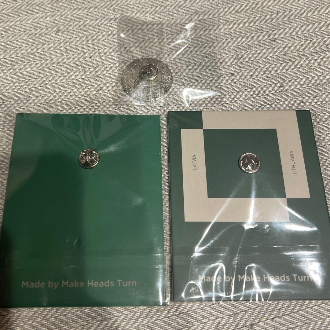 ★激レア非売品★関西万博　バルト館　スタッフ限定ピンバッジ　ピンズ　3点セット