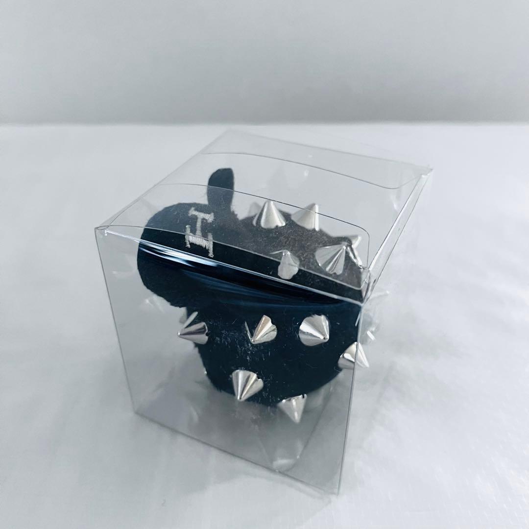 羊文学　ひつじちゃん　スタッズ　ぬいぐるみキーホルダーprickly BLACK