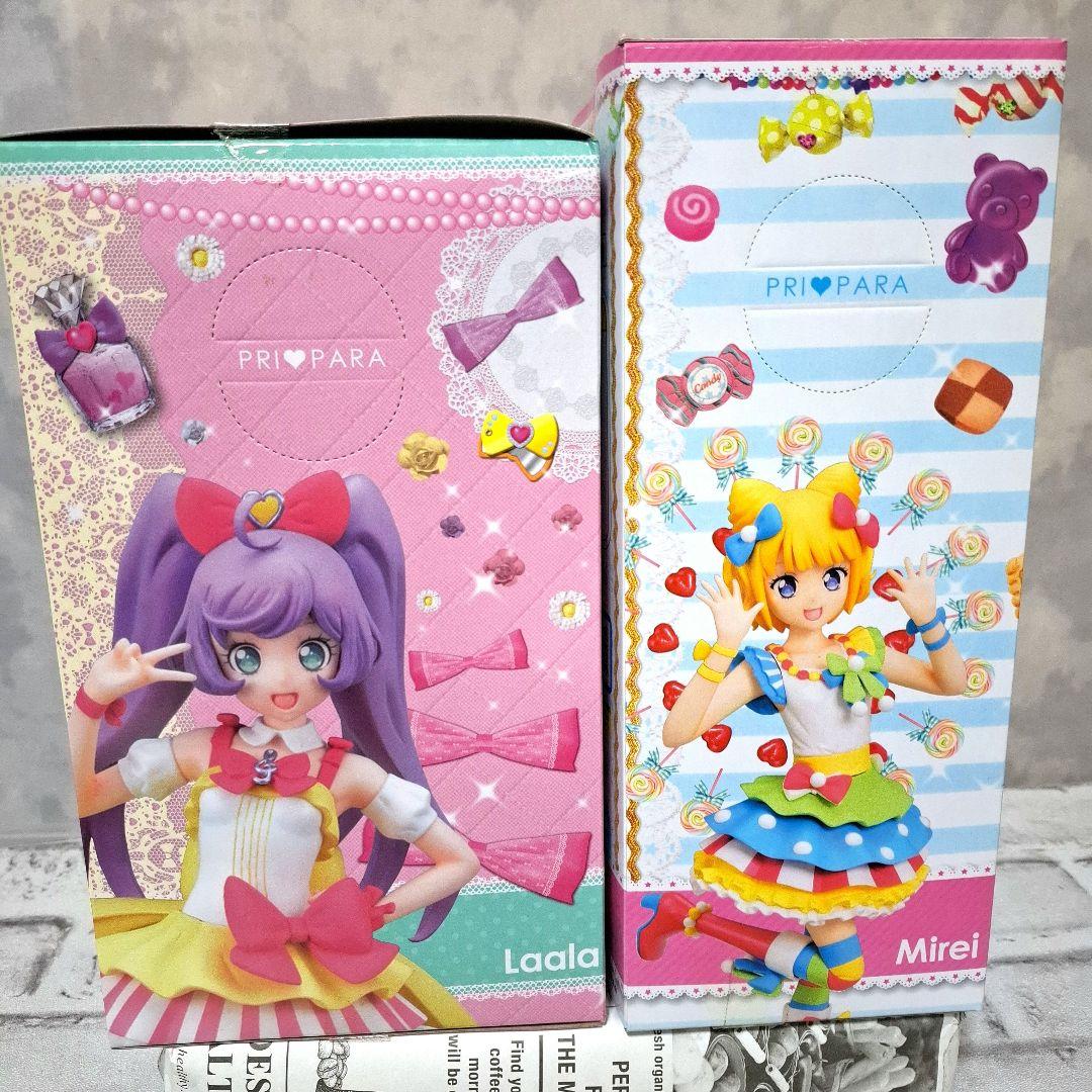 プリパラ 真中らぁら 南みれぃ サイリウムコーデ フィギュア2点セット 未開封
