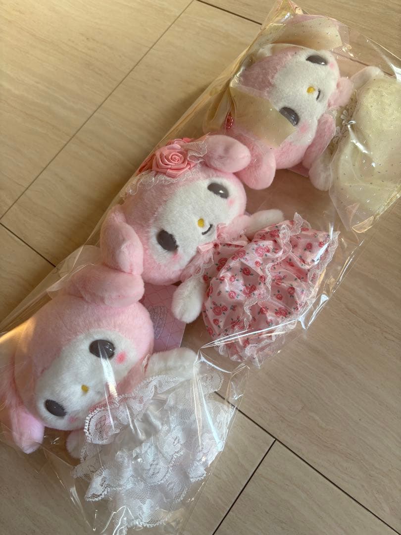 レディマイメロディデザインシリーズ　マイメロディ　ぬいぐるみ　マスコットホルダー