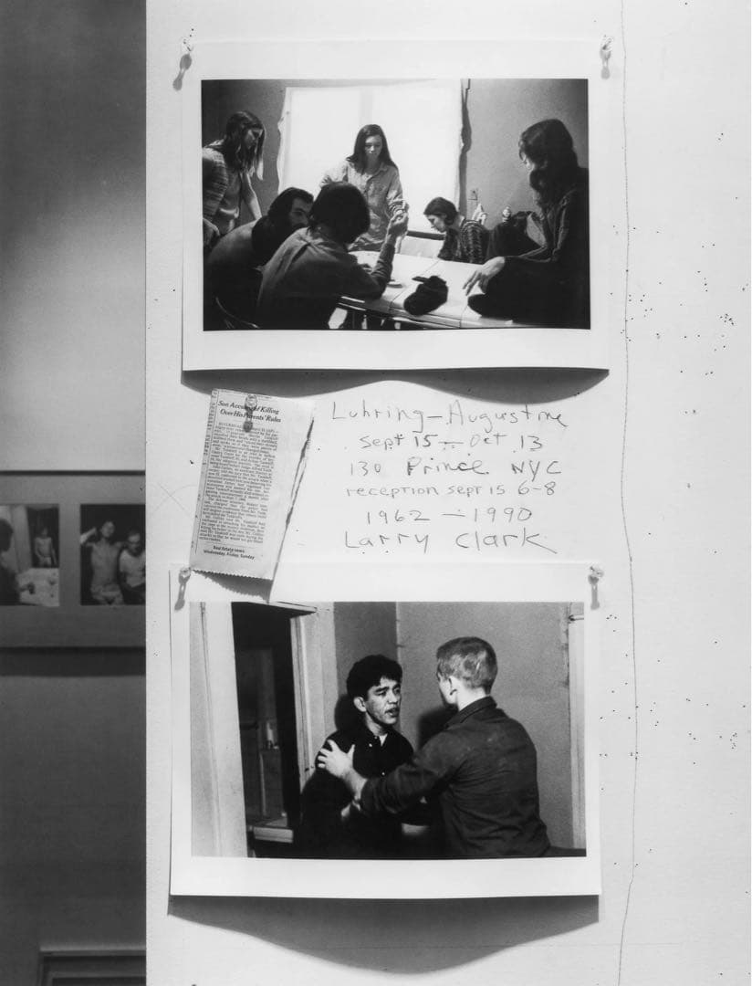 Larry Clark ラリー・クラーク 1990年展覧会 希少ポスター