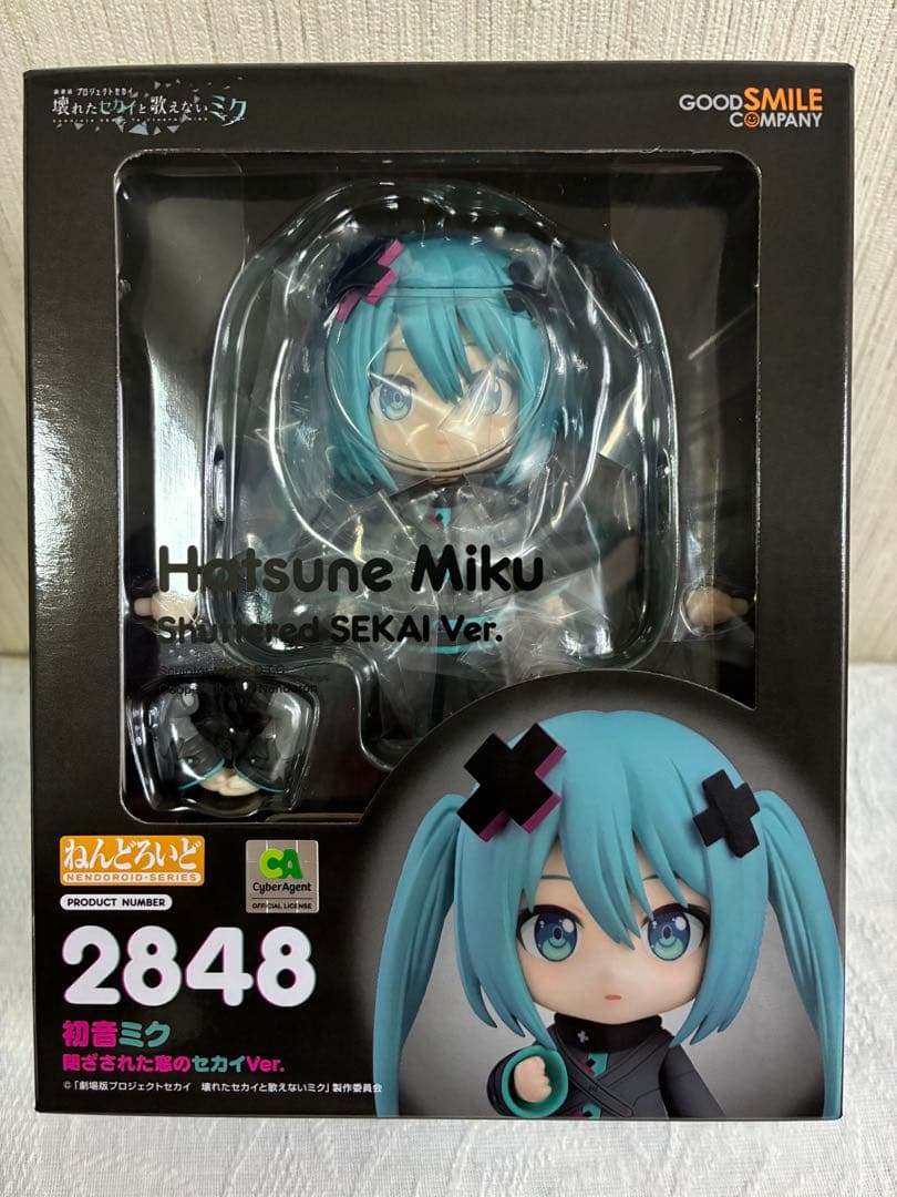 [新品未開封](特典付き) ねんどろいど　初音ミク　閉ざされ窓のセカイVer.