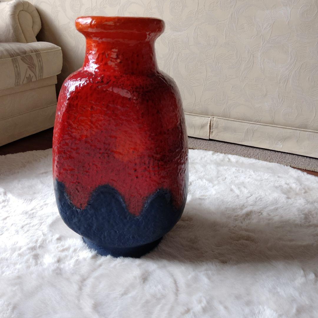 【美品】Fat Lava Dumler & Breiden　西ドイツ　花瓶　特大
