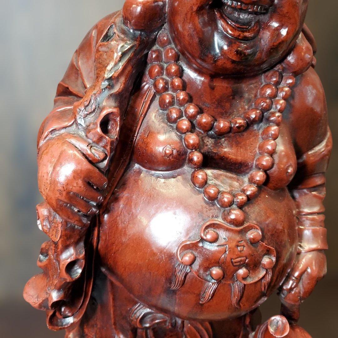 布袋様　七福神 縁起物 置物 オブジェ アンティーク　金運　仕事運