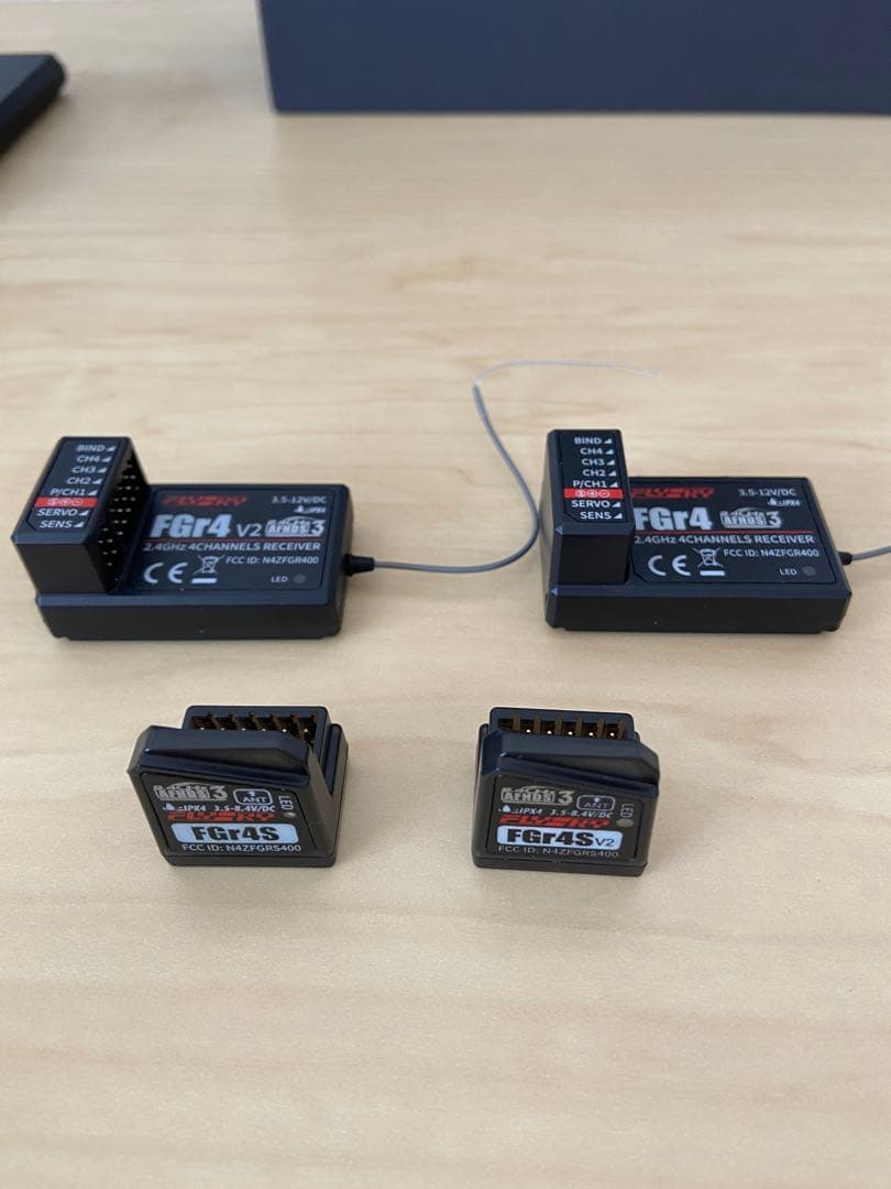 中古 FLYSKY Noble NB4 送信機　 受信機4個セット