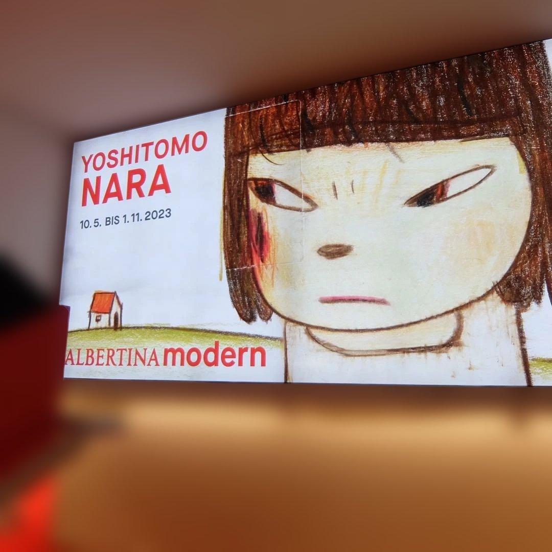 奈良美智　Yoshitomo Nara アルベルティーナモダン　ポスター
