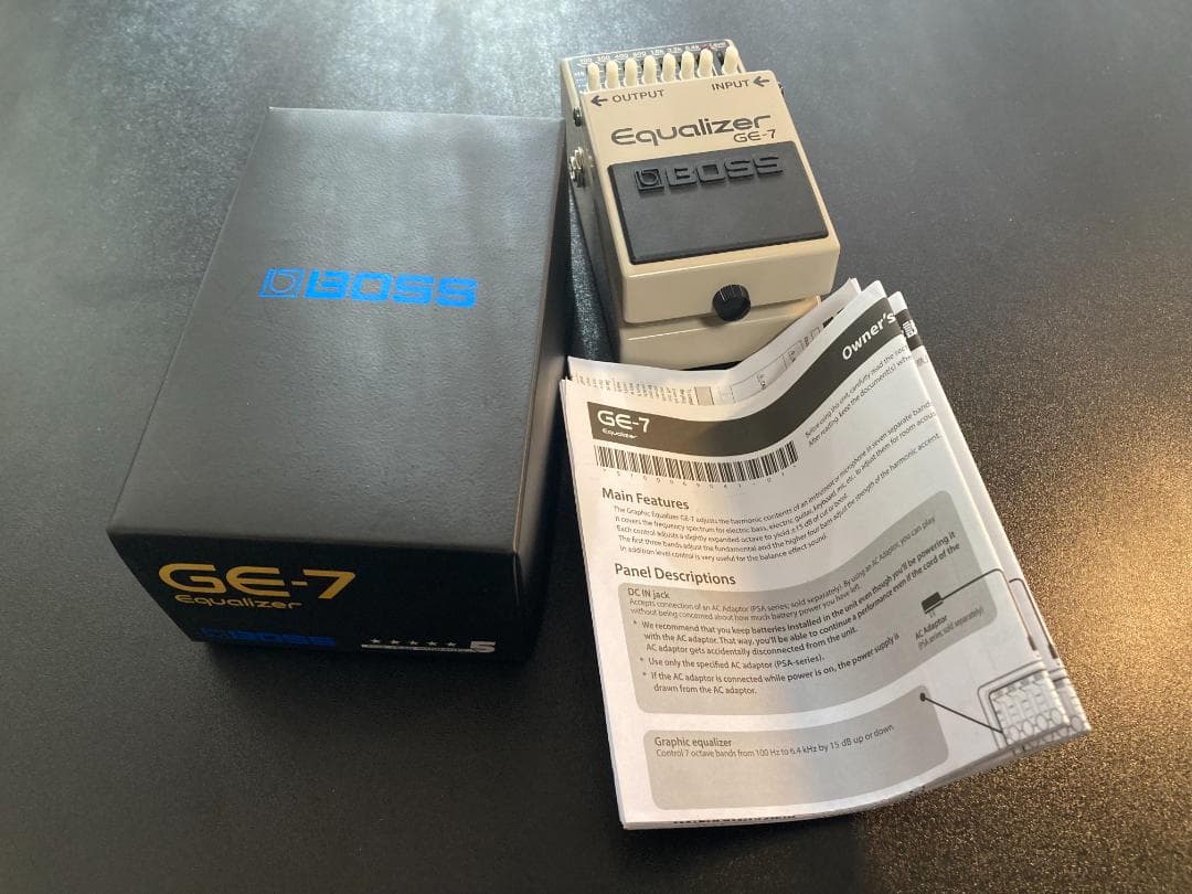 【現行仕様 / ほぼ新品】BOSS GE-7（グラフィックイコライザー）