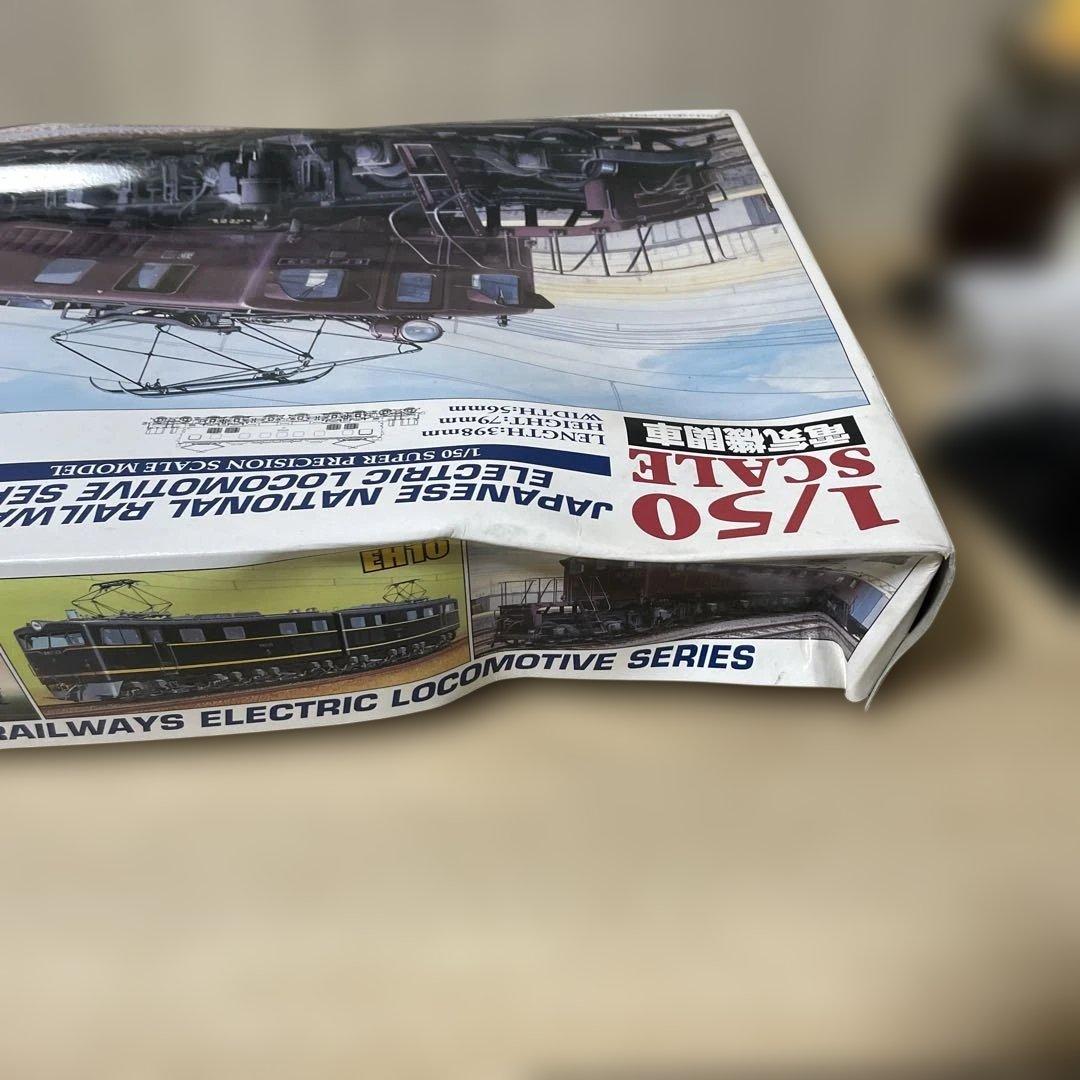 昭和国鉄 EF18 電気機関車 1/50 超大型 絶版精密模型 未開封Ln381