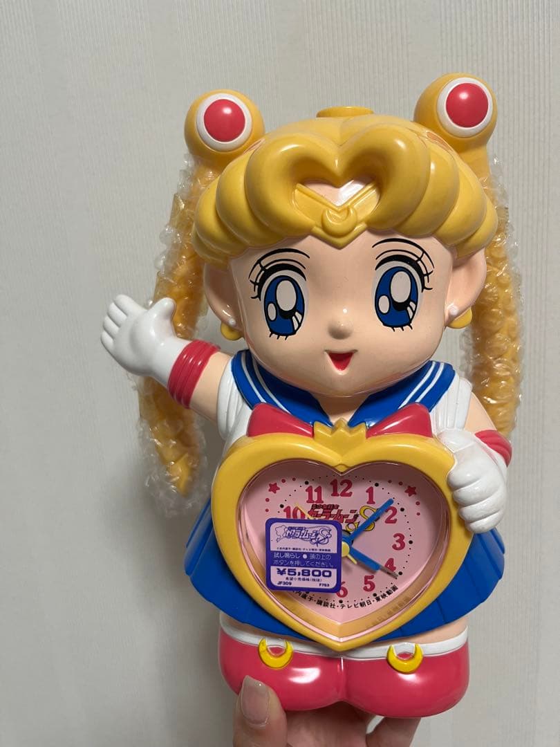 かのん　美少女戦士セーラームーンS おしゃべりクロック 目覚まし時計