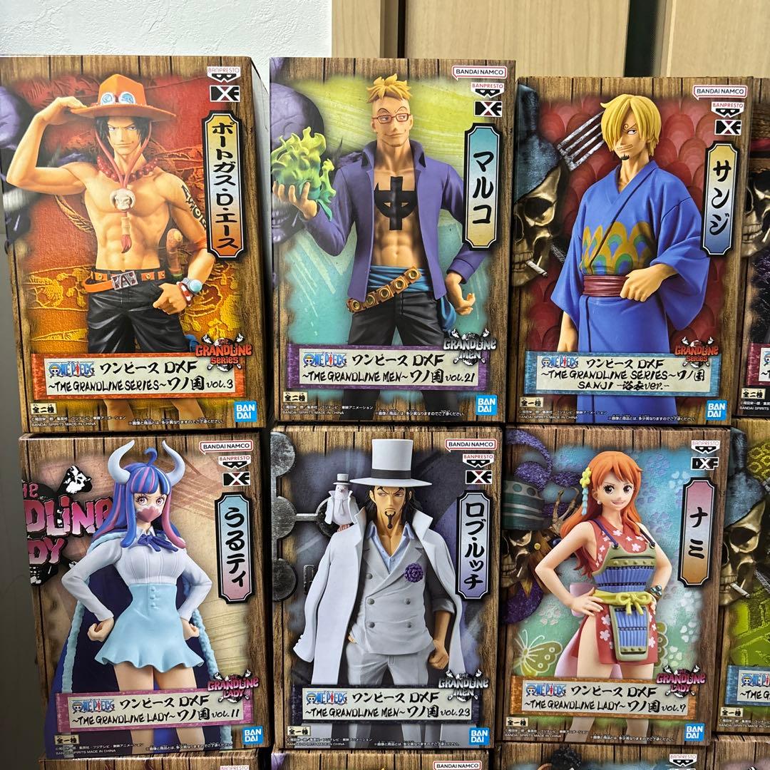 ワンピース フィギュア まとめ売り まとめ ワノ国 グラメン GRANDLINE