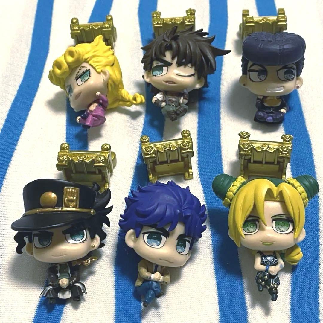 ジョジョの奇妙な冒険『ジョジョコレ・カプセルフィギュア』全6種セット まとめ売り