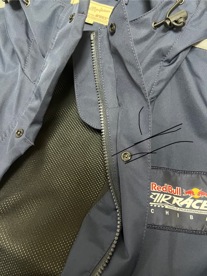 REDBULL AIR RACE エアレース2018　AVIREXジャケット L