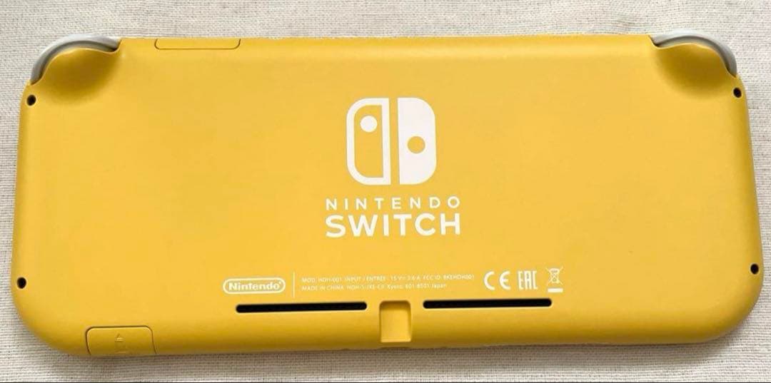 Nintendo Switch Lite イエロー 美品 最安値 付属品完備