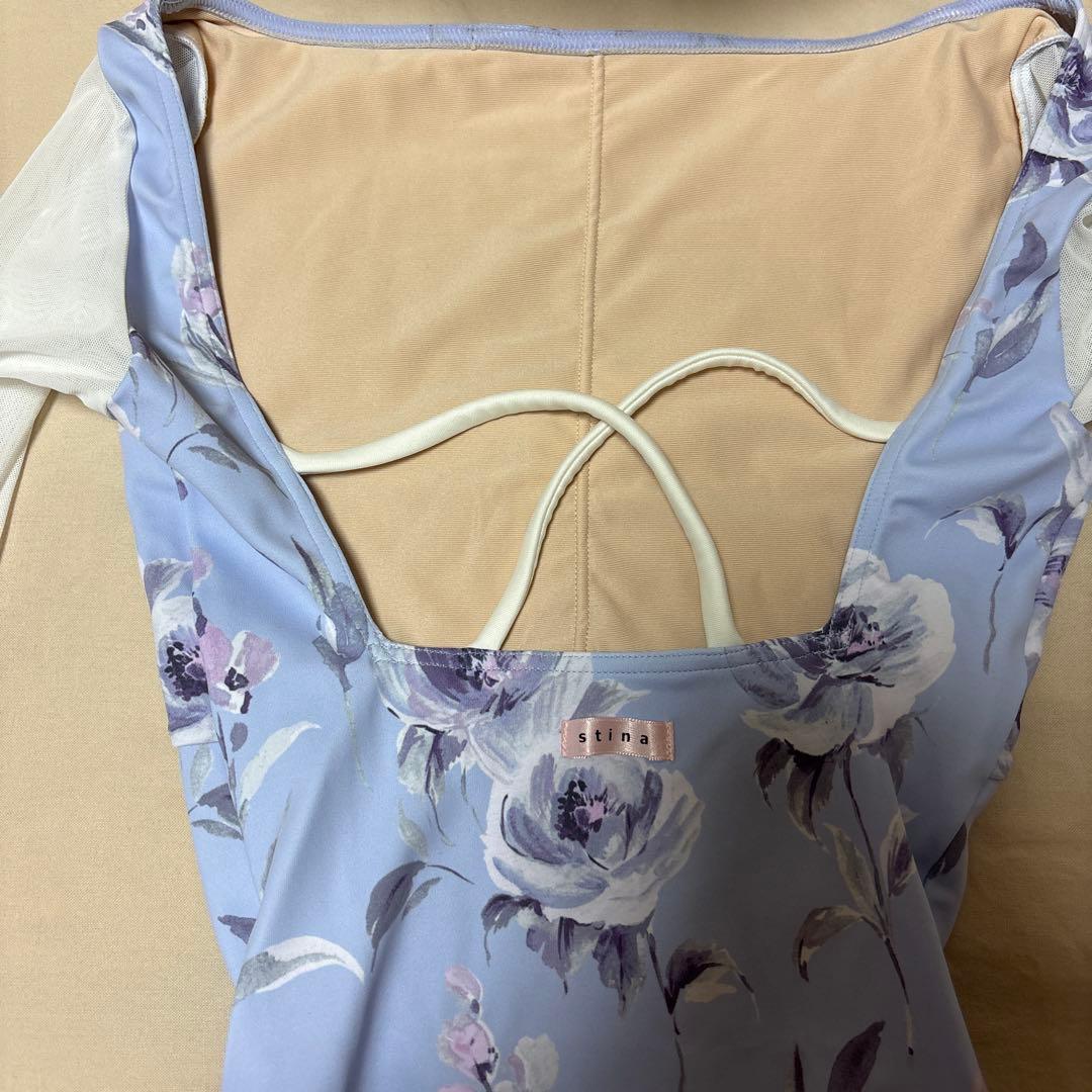 stina バレエレオタード luminous blue Pサイズ