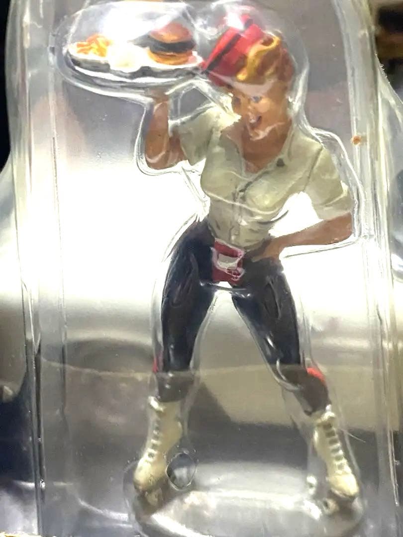 アメリカングラフィティ レベル 56サンダーバード with フィギア 1:25