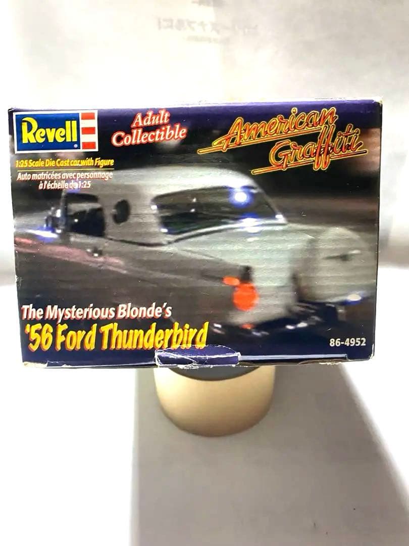 アメリカングラフィティ レベル 56サンダーバード with フィギア 1:25