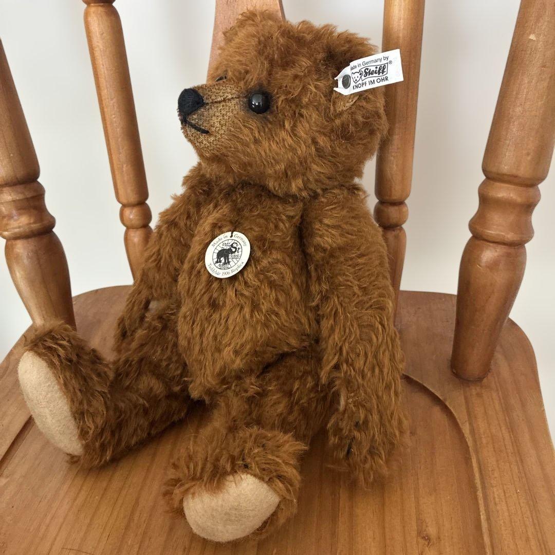 シュタイフ　テディベア レプリカ 1906 32cm ドイツ製　アンティーク