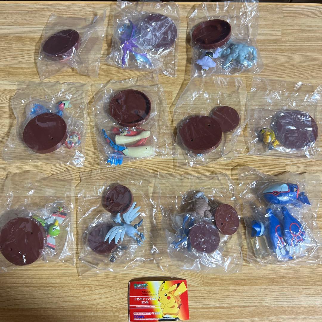 【未開封】　立体ポケモン図鑑　第5集　全11種 フルコンプ　ポケモンフィギュア