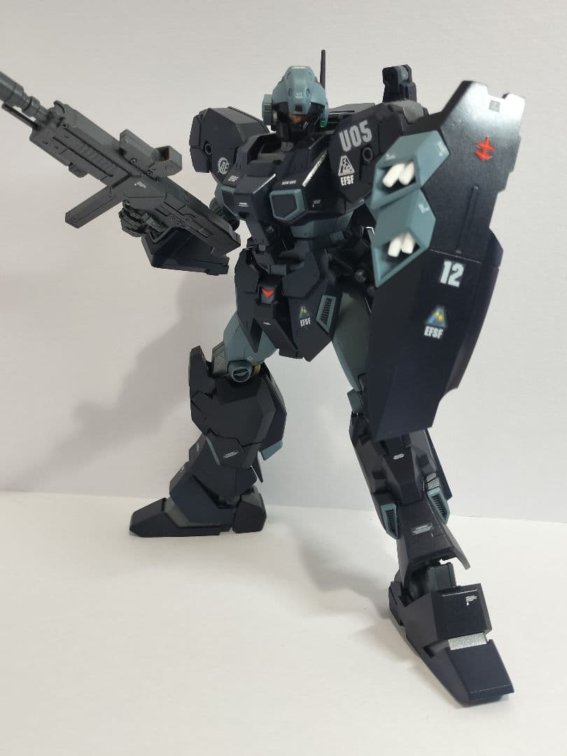 MGジェスタ＋89式ベースジャバー＋HGUCボール2体セット、塗装済、合体改造