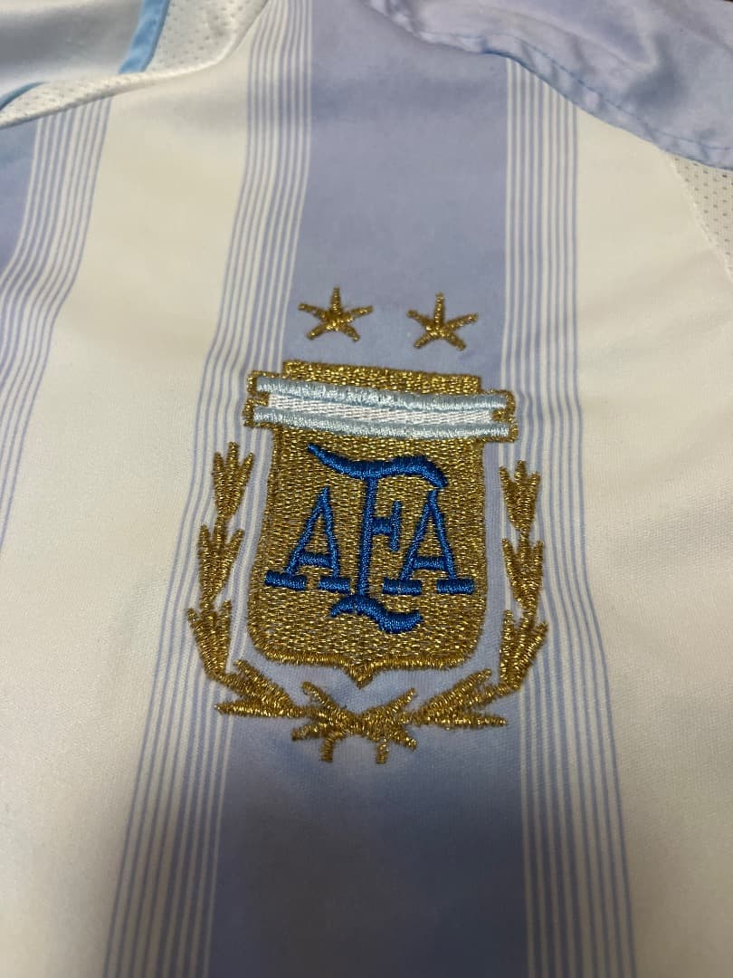 アディダス 2002年　サッカー　アルゼンチン代表 ユニフォーム　XLサイズ
