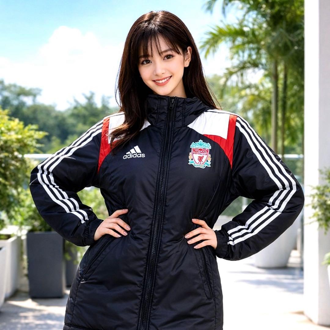 adidas リバプールFC 07/08 プレゼンテーション ベンチコート L