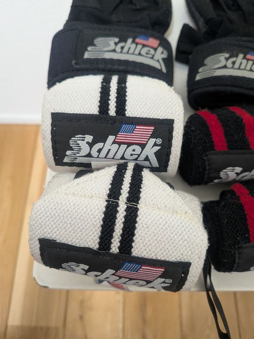 schiek リフティンググローブ　リストラップ　トレーニングセット