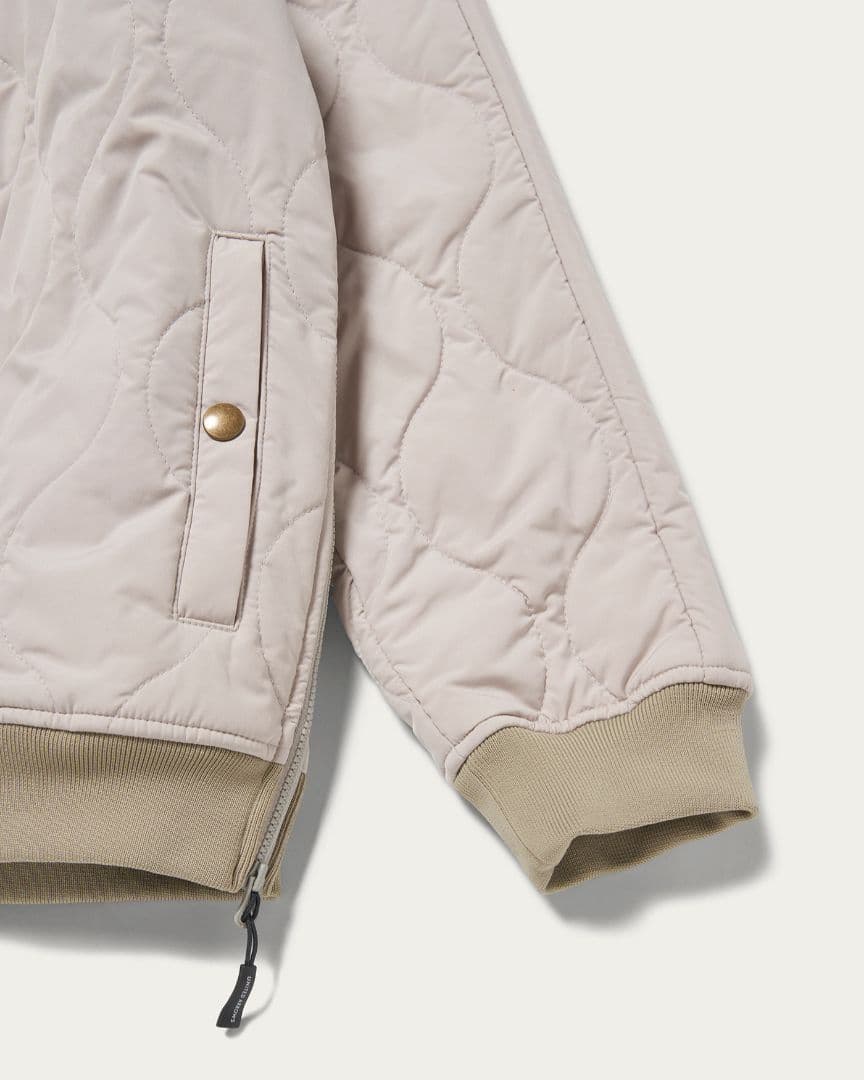美品/UNITED ARROWS GOLF キルティングジャケット プルオーバー