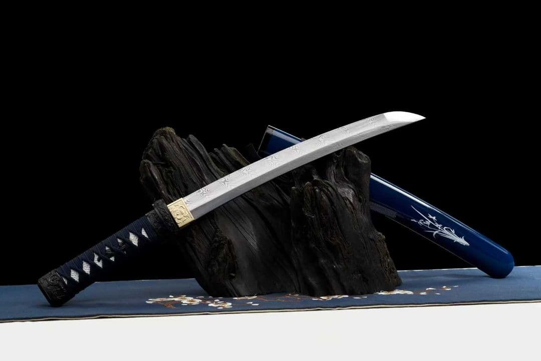 【竹瑶】古兵器 刀装具 日本刀　模造刀 居合刀 武士道 鑑賞用 美術刀 贈り物