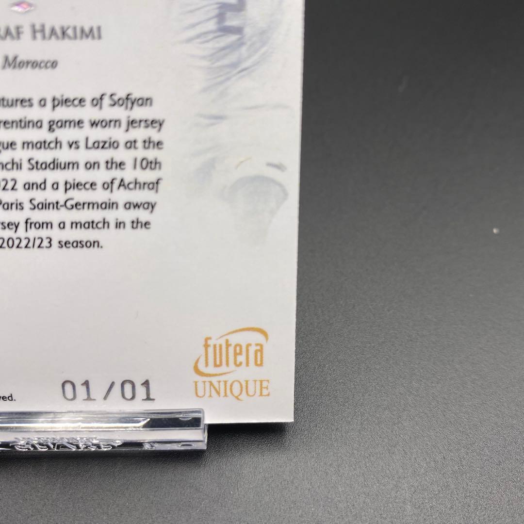 フテラ2024　1of1 モロッコ　HAKIMI AMRABAT メモラ