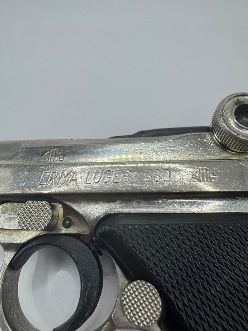 モデルガン ERMA・LUGER380 エルマルガー 東京CMC 樹脂グリップ