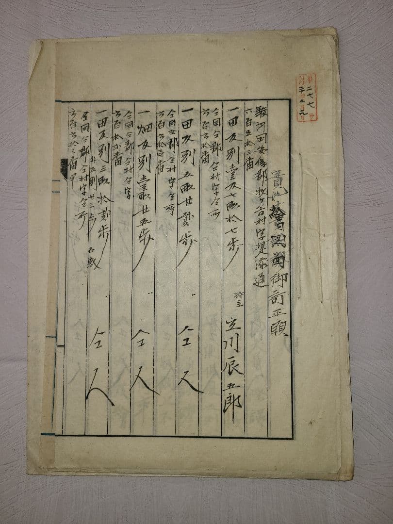 明治時代 駿河の国 安倍郡 牧ヶ谷村 開墾 地図 動向 歴史 資料 静岡県 葵区