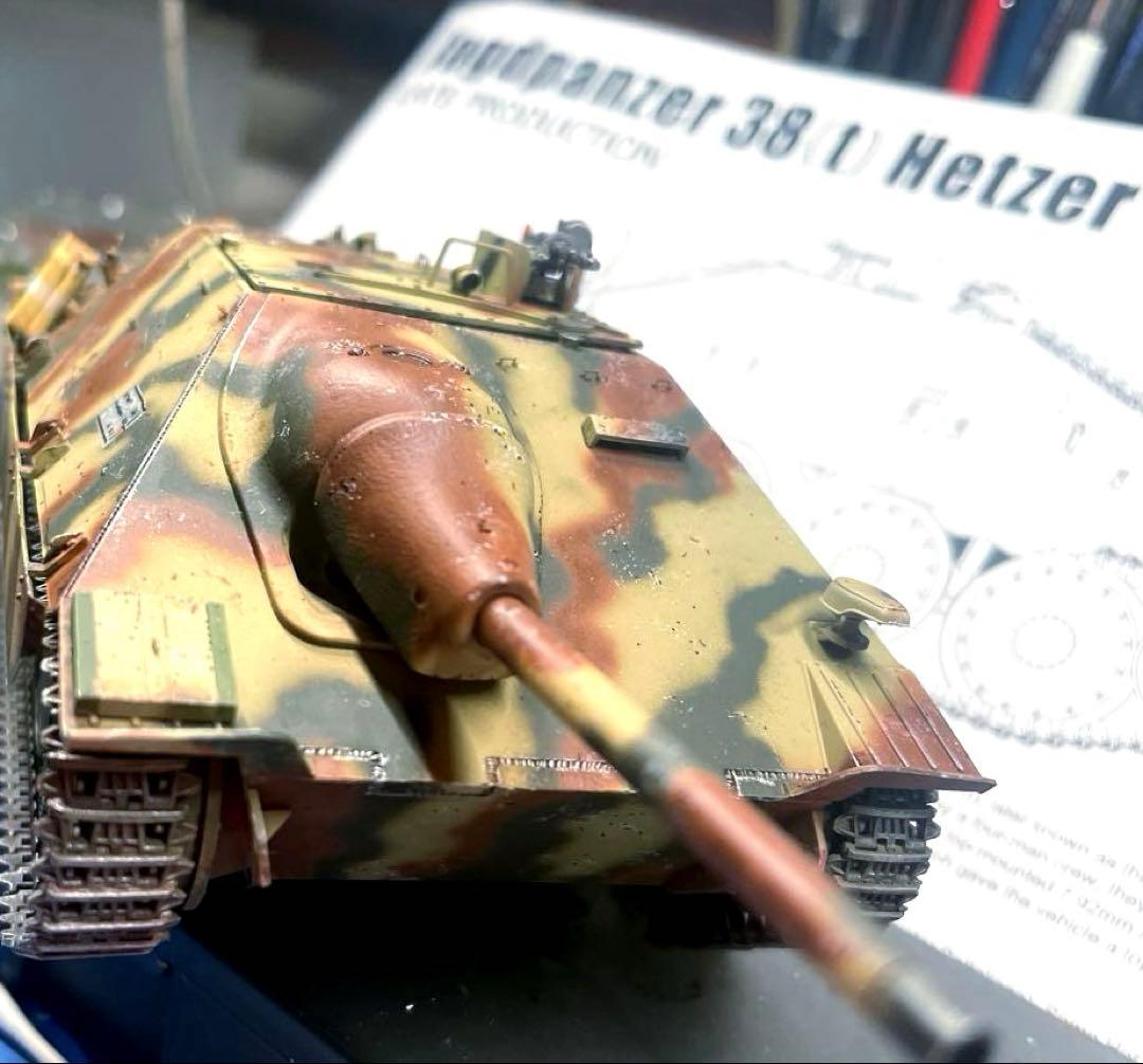 タコム1/35 38式軽駆逐戦車 ヘッツァー 後期型w/フルインテリア