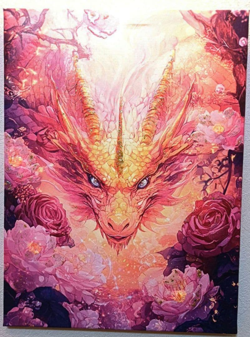 m*a様 開運絵画　❀財宝ザックザク愛うさぎ❀