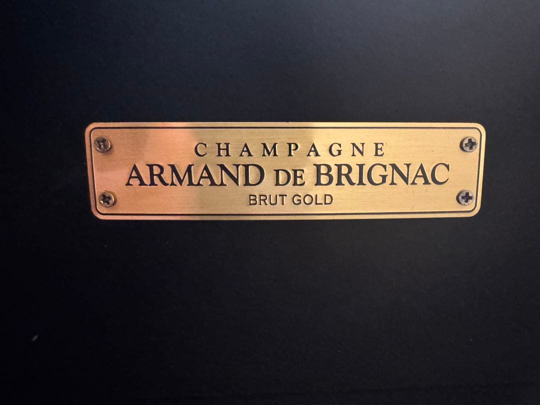 Armand de Brignacシャンパン アルマンドゴールド 箱・袋付き