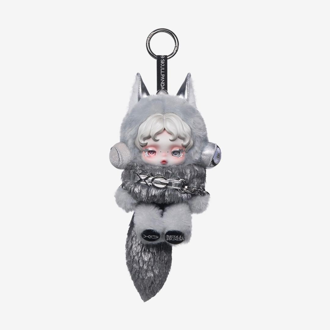 2体 SKULLPANDA × XG ぬいぐるみペンダント スカルパンダ