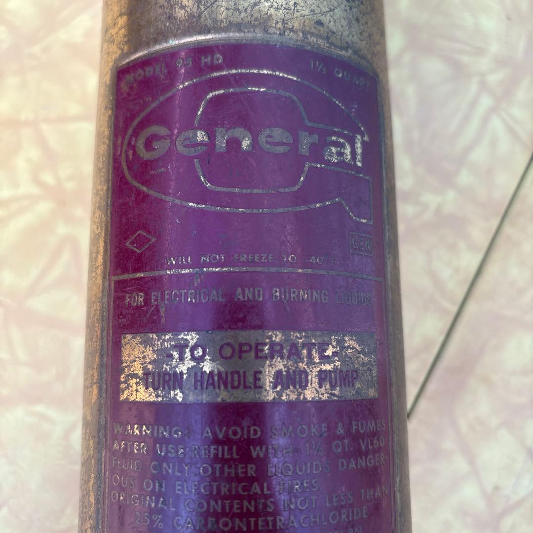 USA VINTAGE 真鍮製 消化器