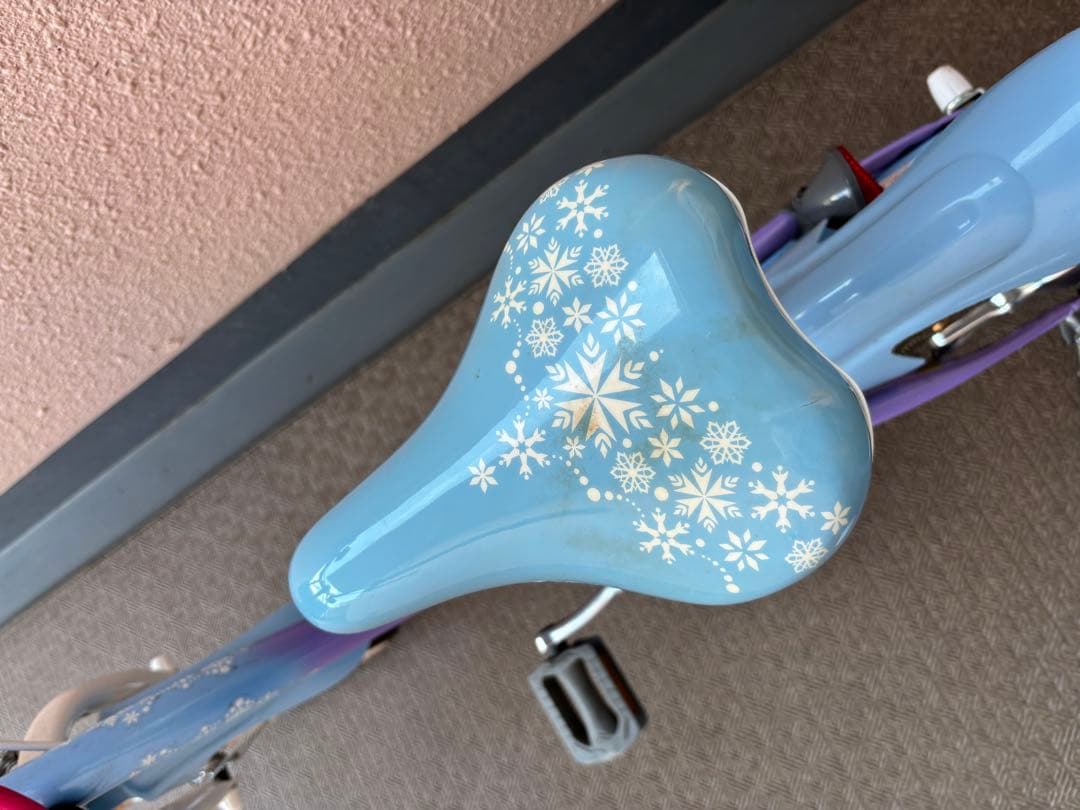 アナと雪の女王 アナ雪 幼児用自転車　引き取り限定
