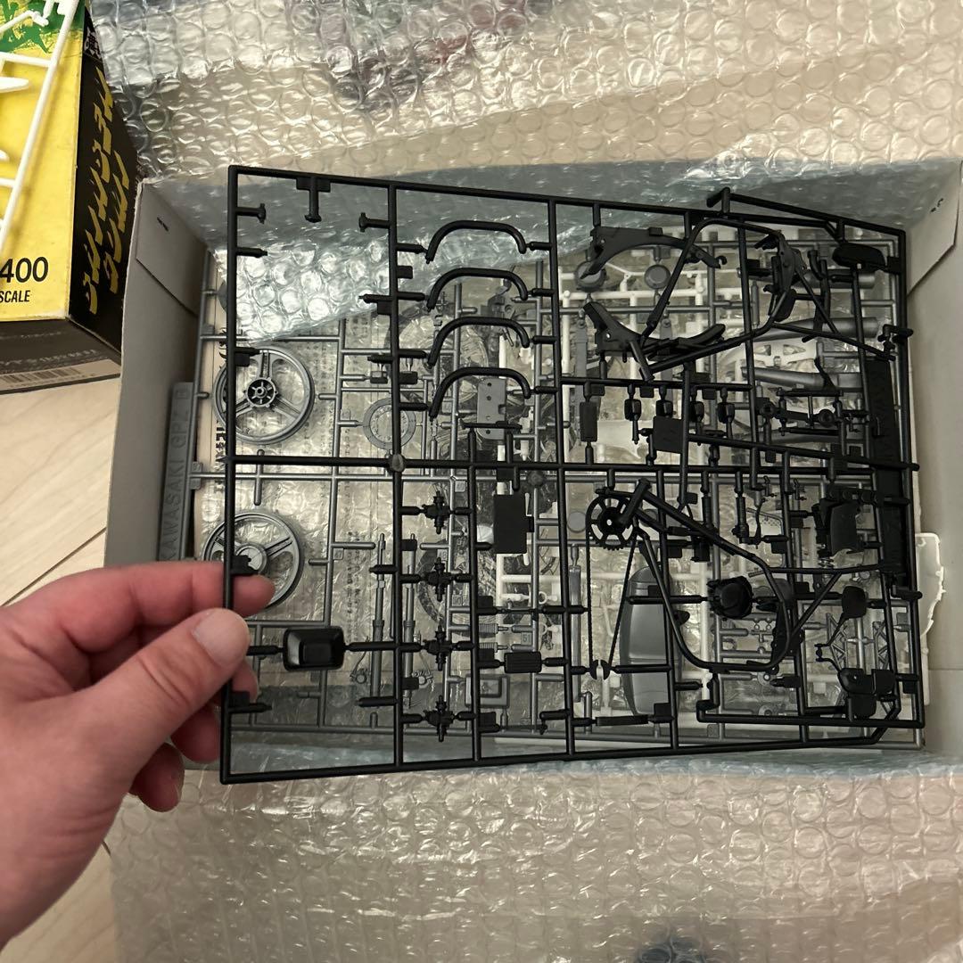 俺のマシンGPZ400 1/12スケール プラモデルジャンク