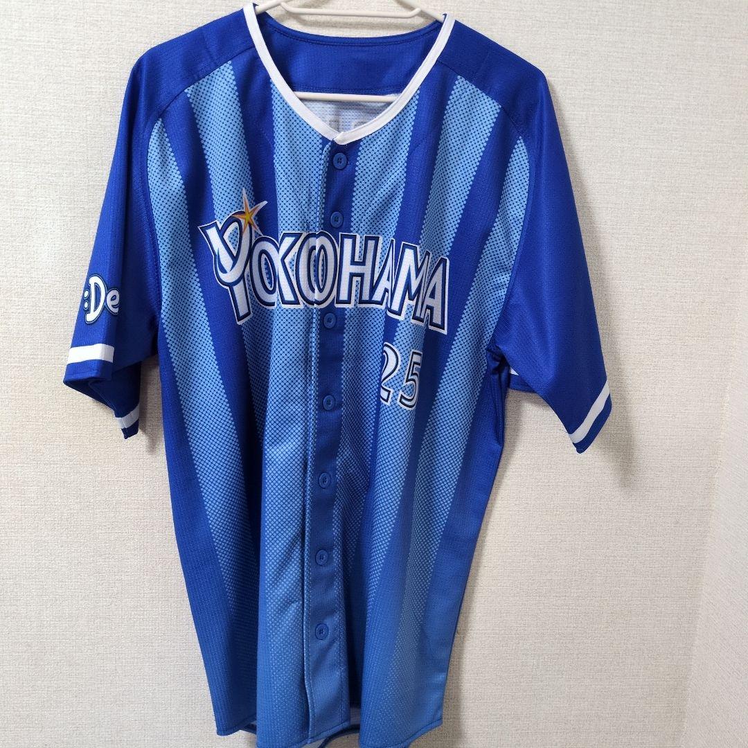 YOKOHAMA ユニフォーム 25番 DeNA　筒香嘉智選手　ｌサイズ