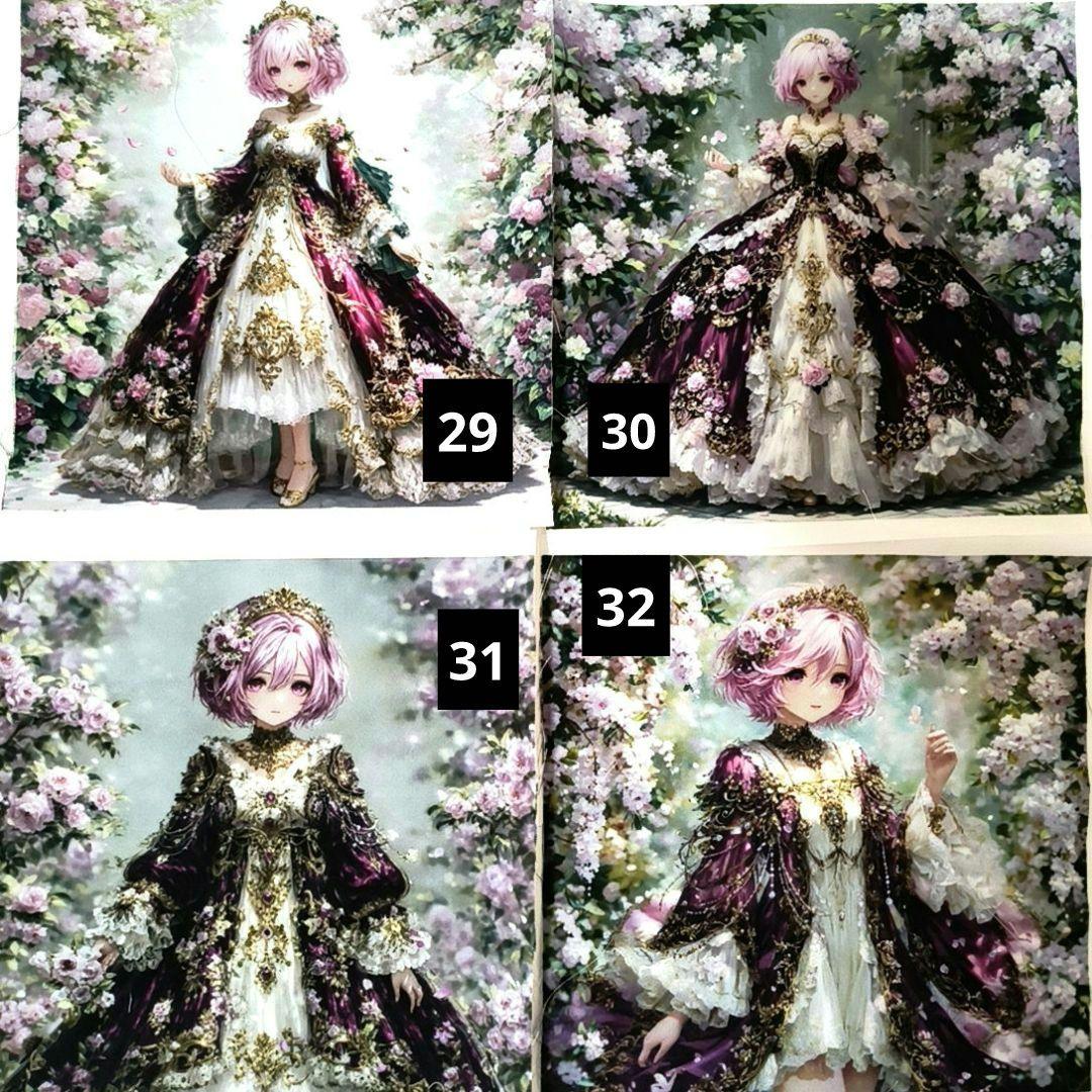 女の子パネル生地⑩　ハンドメイド用