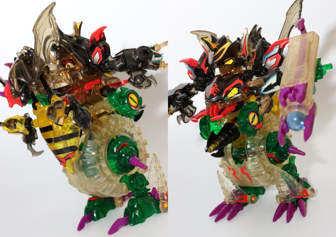 ビーダキャリバー＆デビルトライデント 限定クリアカラー特別品 Vビーダアーマー