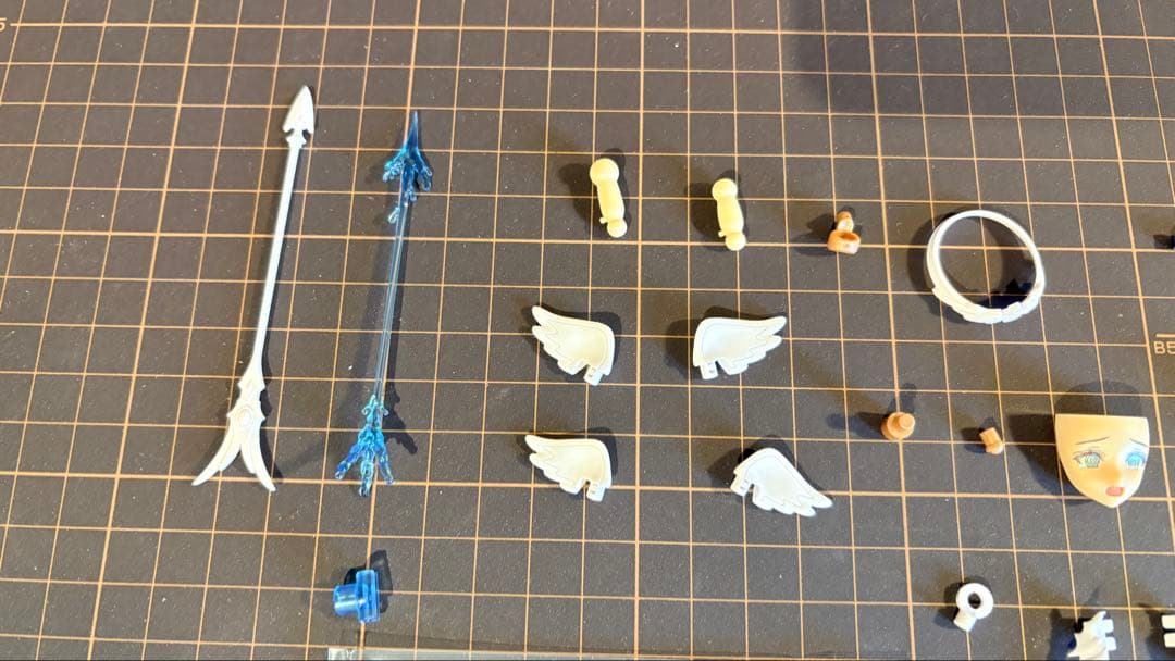コトブキヤ　アルカナディア　エルメダ　完成品　特典パーツ　合わせ目処理　つや消し