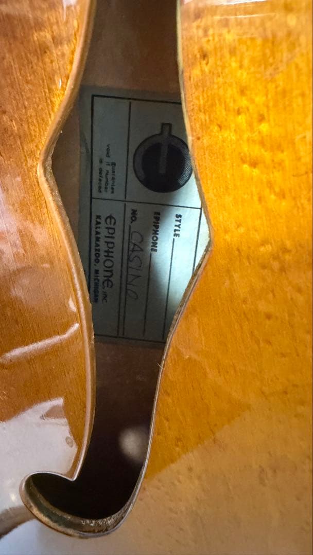 Epiphone Casino エピフォン・カジノ エレキギター 日本製