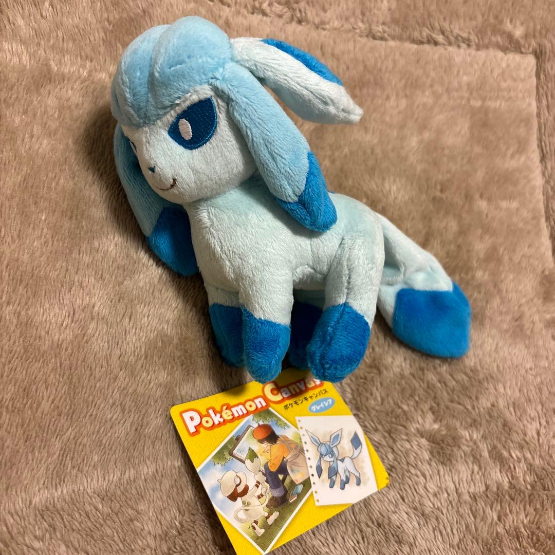 ポケモンセンター　グレイシア　キャンバス　ぬいぐるみ